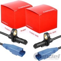 2X Herth+Buss ABS-SENSOR Raddrehzahl Hinten Passend FüR CitroËN C-ELYSEE C3 Peug