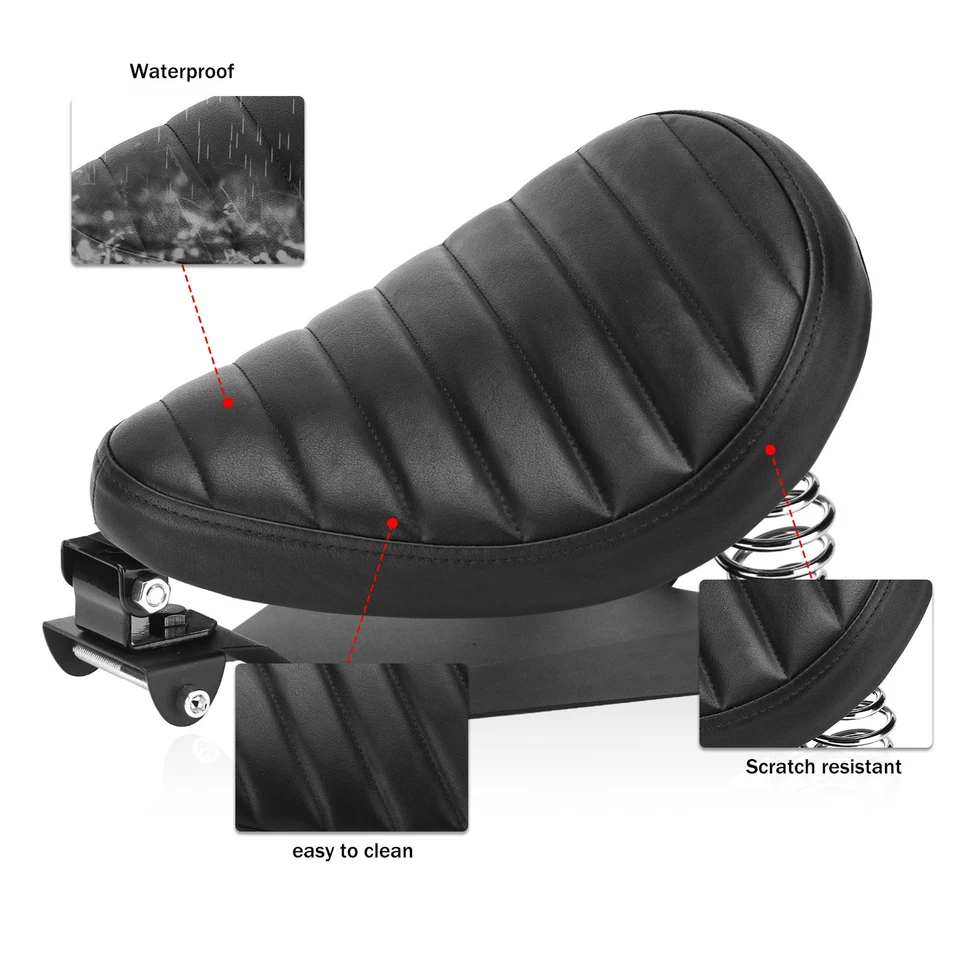 Motorcycle Spring Solo Seat Saddle Base For Harley Sportster Bobber Chopper - Image 4 of 4