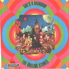 ROLLING STONES--PICTURE SLEEVE + 45-(SHE'S A RAINBOW)--PS--PIC--SLV