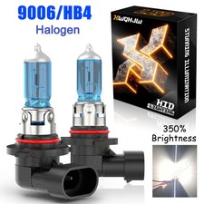 9006 Hb4 Halogen Headlight Bulb Kit Low Beam Bright White 5000lm High Power