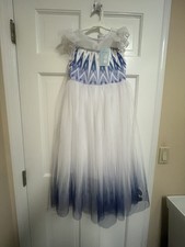 Frozen Elsa-style Dress Size 8-10 Princess Costume, Disney-Style Halloween NWT