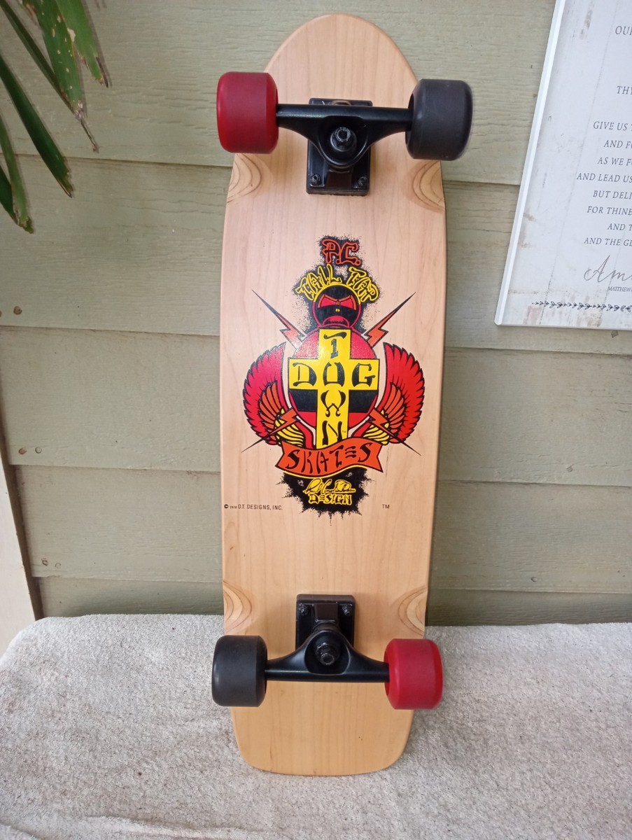 Vintage Dogtown PC Tail Tap New Reissue Skateboard Deck Complete