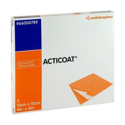 Acticoat Schutz Dressings Mit Silcryst Nanocrystals 10cm x 10cm (x5) 66000789