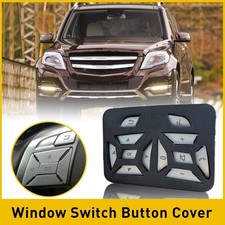 Chrome Steering Wheel Button Trim Cover For Mercedes Benz E C Class W204 12-16