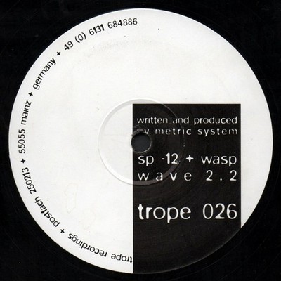 Metric System - Wave 2.2 (Vinyl 12'' - 1997 - DE - Original)
