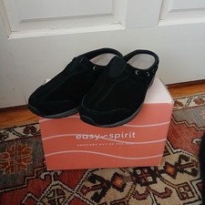 easy spirit Mule Clog Size 7 M Black New With Box Slip On