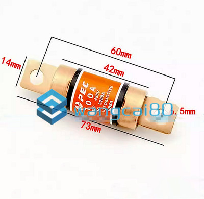 1PC NEW For PEC 100A New Energy High Voltage Automotive Fuse DC450V BC2000A