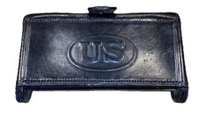 Antique AR Smith Indian War US U.S. McKeever Cartridge Box Watervilet Arsenal