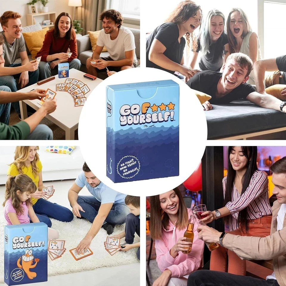 Classic Interactive Fun Adult Go Fish Game for Family Card Games Great Gift NEW - Image 2 of 4