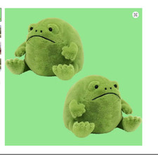 20cm Rain Frog Plush Toy Cute Cartoon Frog Doll Gift for Kids