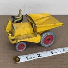 Vtg Diecast Dinky Supertoys Muir-Hill Dumper Yellow Made In England Meccano Ltd