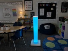 Snoezelen Led Rainbow Sensory Tube Light Waterless 49” Classroom School New
