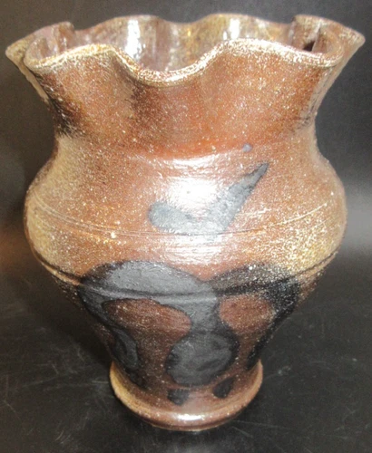 RARED STANGL SALT GLAZED POTTERY STONEWARE ATTRIB. TO TAMES TEAGUE~COLLECTIBLE