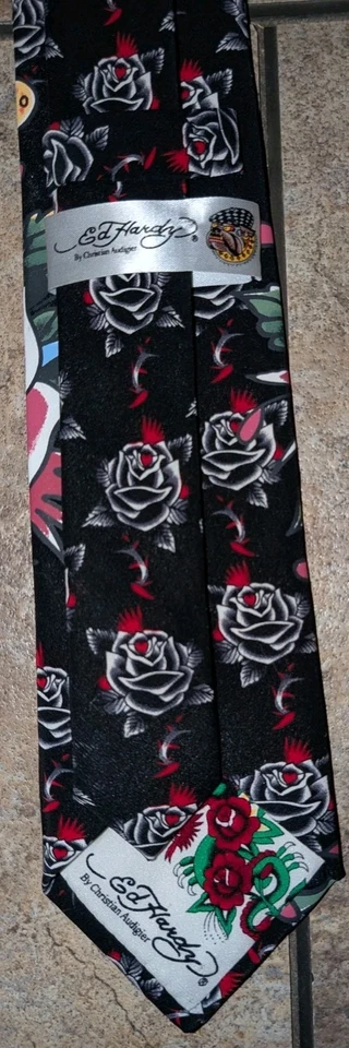 Corbata de diseño Christian Audigier Ed Hardy Foto 4 de 4