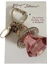 NEW Betsey Johnson Handbag Charm Ring Pop New With Tags
