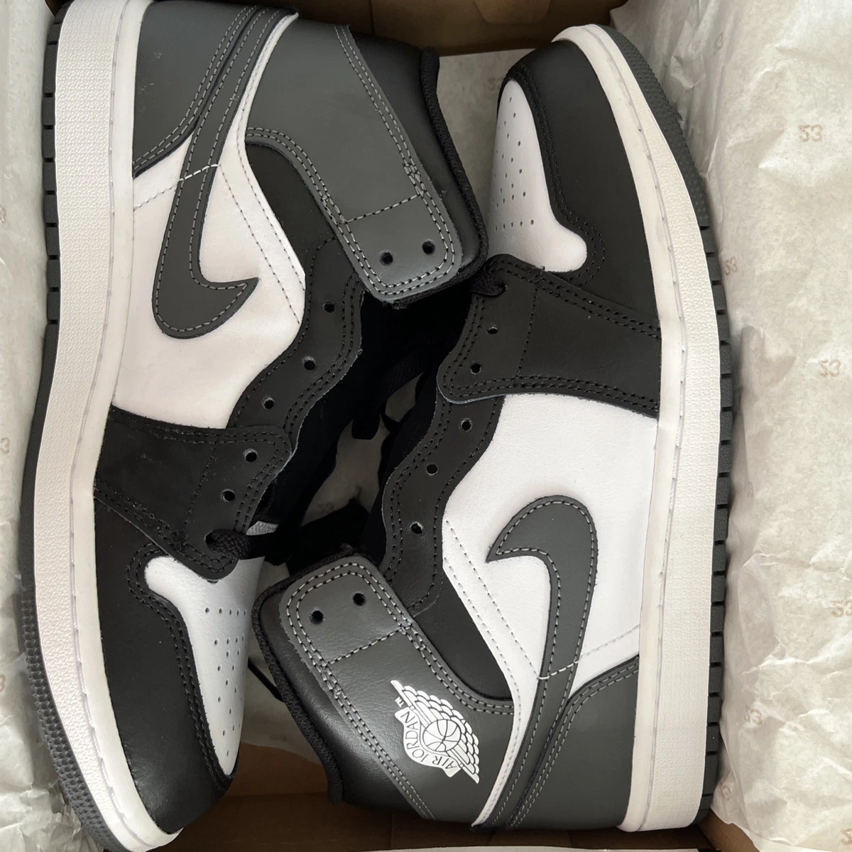 Jordan 1 Mid Iron Grey | eBay
