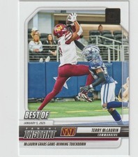 2025 DONRUSS FOOTBALL TERRY McLAURIN WR COMMANDERS BEST OF INSTANT SP