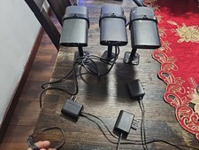 Uniden Guardian G755 Surveillance Security Cameras--3 Cameras and power supplies