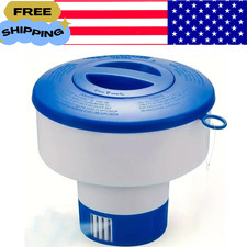 Heavy Duty 7" Pool Floating Chemical Dispenser Floater for 3" Chlorine Tablets