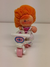 Vintage 1987 Fisher Price Smooshees Beth With Her Bicycle