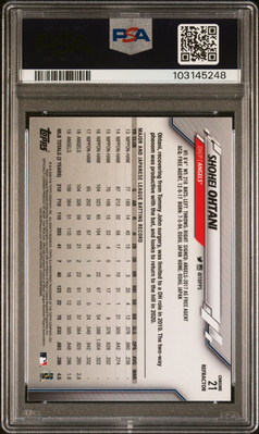 大谷翔平 Topps Chrome 2020 X-fractor No.21 2020 TOPPS CHROME X-FRACTOR #21 SHOHEI OHTANI PSA 9 | eBay