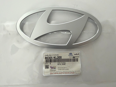 #ad GENUINE OEM FRONT Bumper quot;Hquot; Emblem 86305 KL200 for 2023 2025 Hyundai Ioniq 6 $48.99