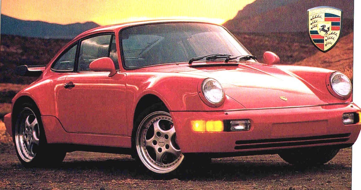 1990 / 1991 / 1992 PORSCHE 911 TURBO IMP Brochure | eBay