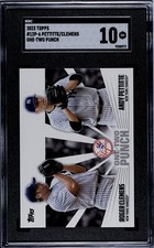 2023 Topps 12P-6 Andy Pettitte Roger Clemens One-Two Punch SGC 10 GEM MINT