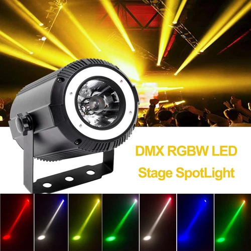 12LED Par Strahler 80W RGBW Bühnenlicht DMX Punktstrahler Halloween DJ Spotlight - Bild 13 von 24