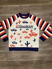 BF GOODRICH TIRES KNIT SWEATER XL RARE