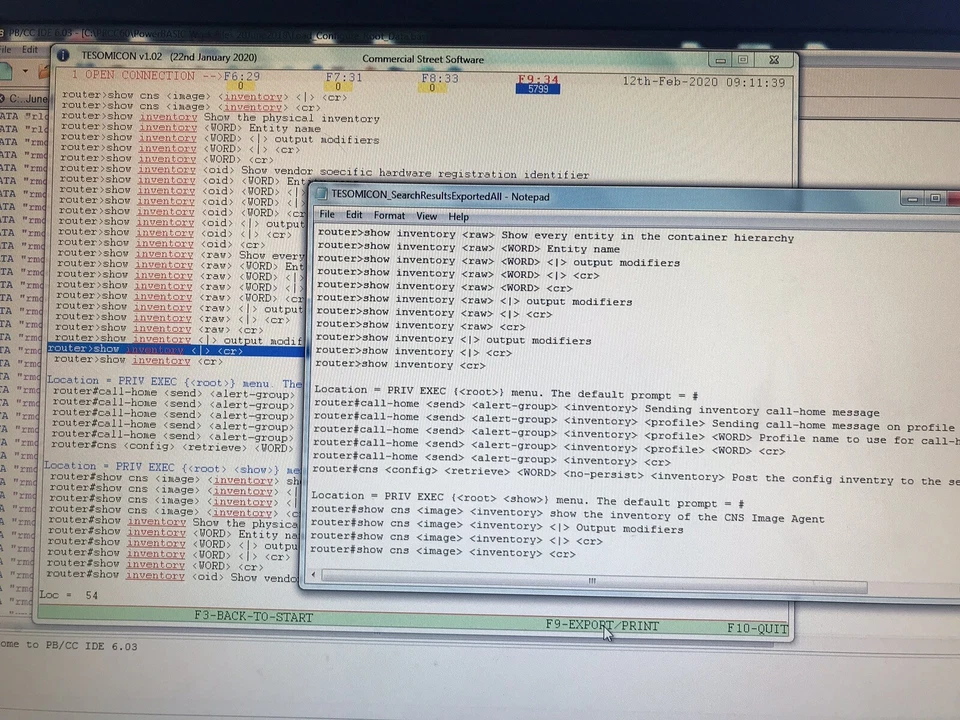 TESOM_vA0 Software Application (RS232 Virtual Terminal for console ports) - Image 2 of 4
