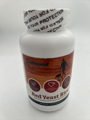 Sylvan Bio Traditional Supplements Red Yeast Rice 120 Capsules EXP 08/2024