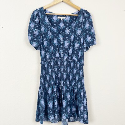 Loveshackfancy Brickell Blue Floral Mini Dress Size Small Loveshackfancy Brickell Blue Floral Mini Dress Size Small