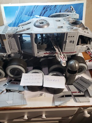 Turbo Tank 2008 Clone Wars Star Wars PICK Cockpit Door Cannon Parts Wheel  READ