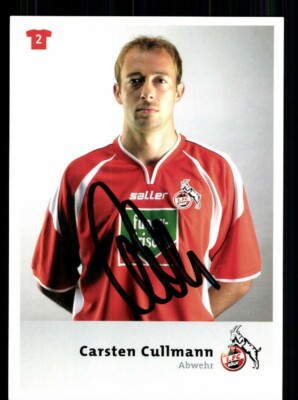 Carsten Cullmann autograph card 1st FC Cologne 2004-05 Original Signed + A 63699