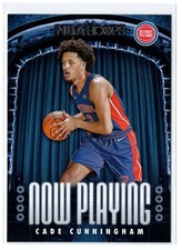 21-22 Hoops Now Playing #1 Cade Cunningham Pistons