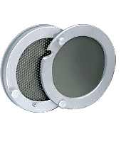 CRL 405A Satin Anodized 4" Metal Cover Speak-Thru - Picture 1 of 2