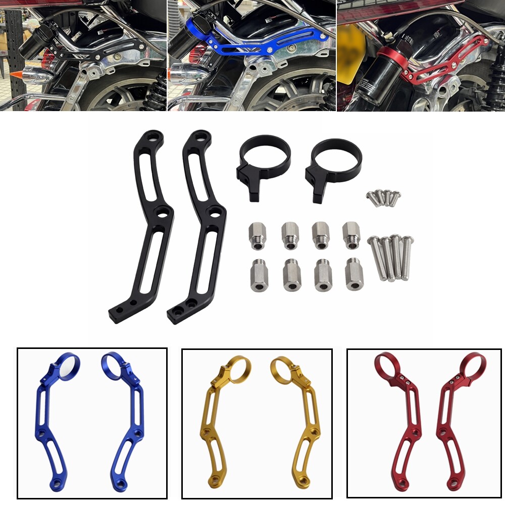 Rear Shock Remote Reservoir Mounts Brackets For Ohlins HD