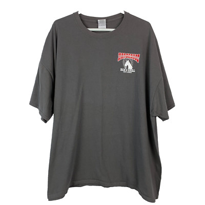 Vintage Horseshoe Bar Hays Kansas Randy Huff Tournament Tee T-Shirt 3XL