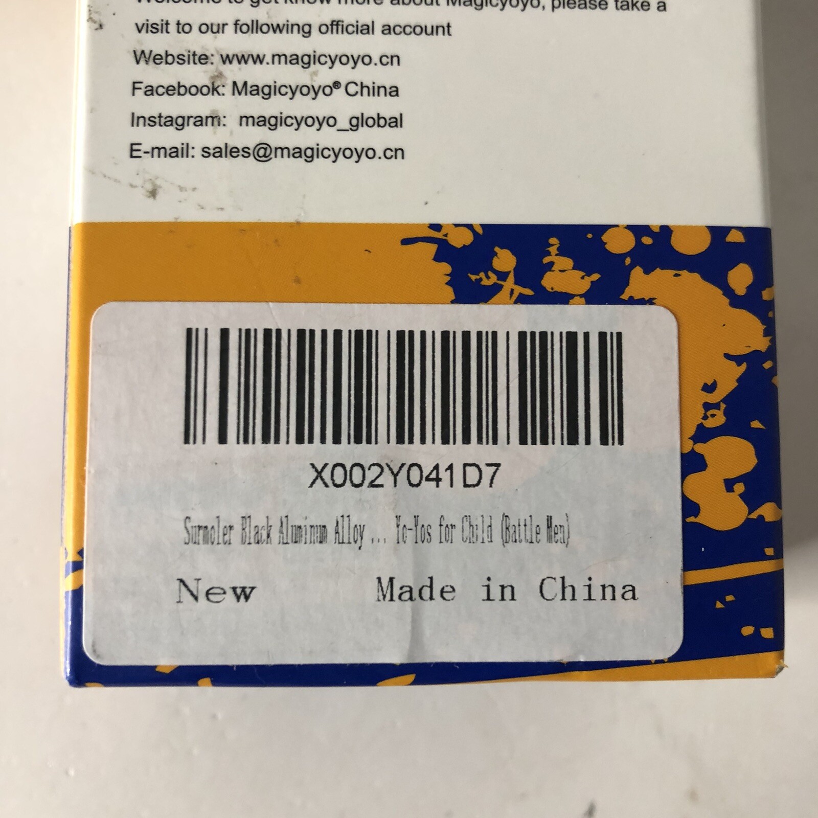 Surmoler Black Aluminum Alloy Yo Yo Child 8+ Battle Men Beginner Advanced Magic