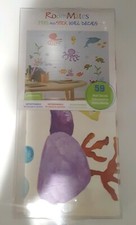 Roommates Ocean Sea Creatures Peel and Stick Wall Decals
