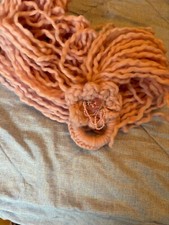 Scalda Collo Sciarpe Stole Lana Pelo Morbido Pelliccia