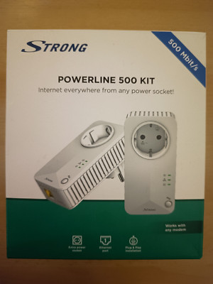 STRONG Powerline 500 Kit - Internet from everywhere from any power socket