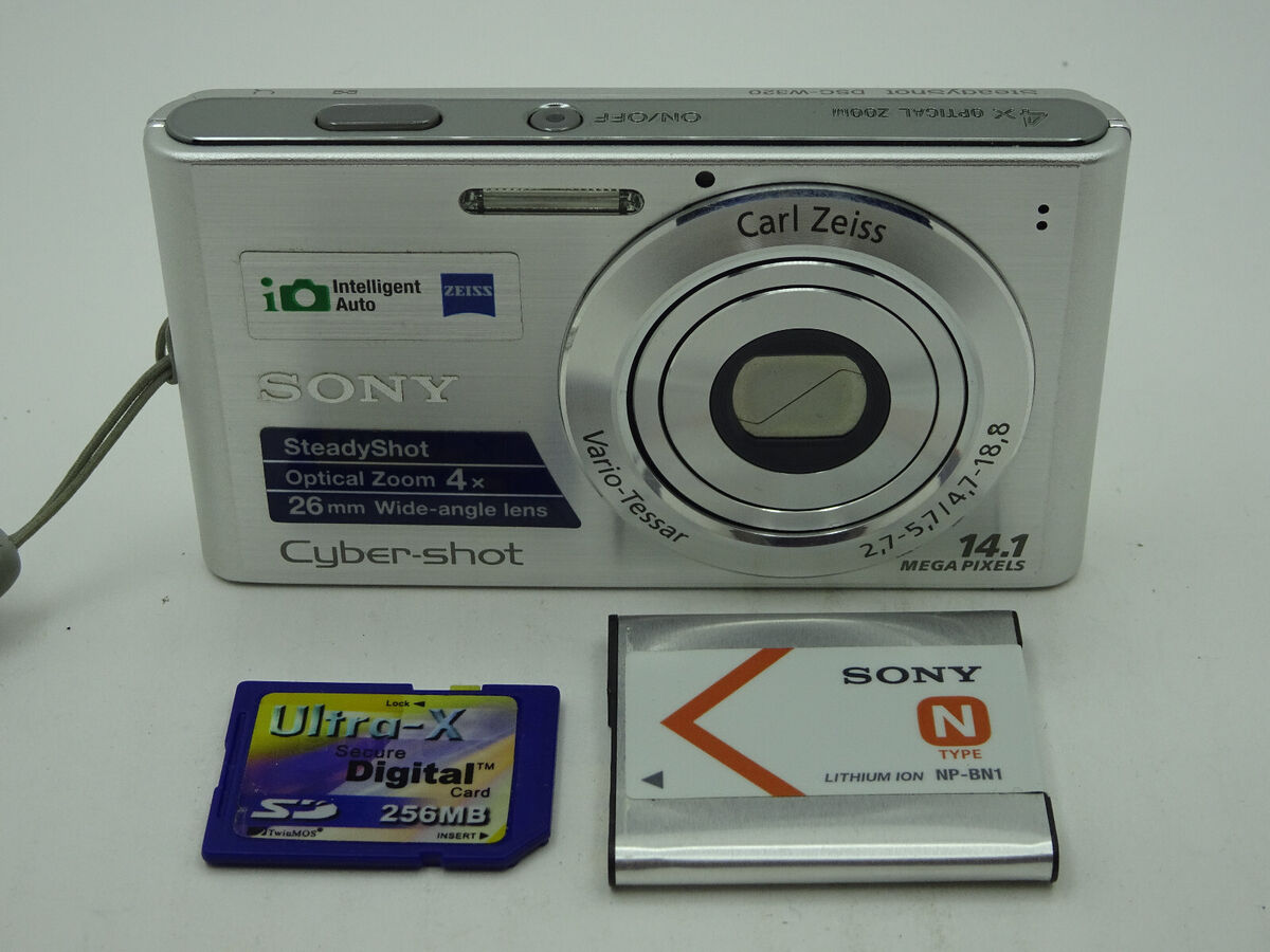 Sony Cyber-Shot DSC-W320 Silver Digital Camera Only 14.1MP Sony Cyber-Shot DSC-W320 Silver Digital Camera Only 14.1MP