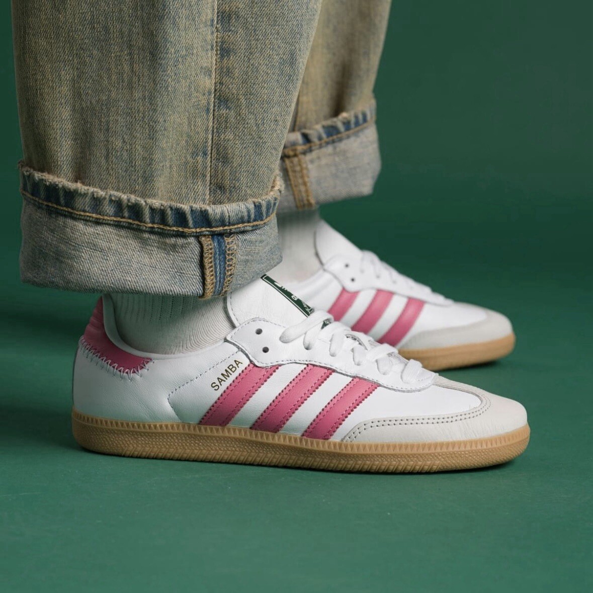 adidas アディダス スニーカー SAMBA OG JI2013 WHITE ROSE adidas Samba OG White Rose JI2013 Women size 6-10 | eBay