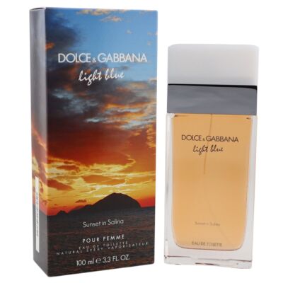 Dolce & Gabbana Light Blue Sunset in Salina Femme 100 ml EDT Toilette Spray D&G
