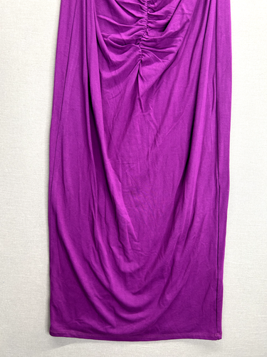 Alloy Apparel Womens Purple Midi Dress Bodycon Long Sleeve Scoop Neck NWT Size S - Picture 2 of 13