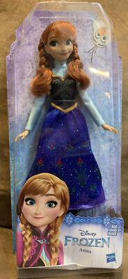 DISNEY FROZEN PRINCESS ANNA DOLL 11  HASBRO SUPER CUTE!!