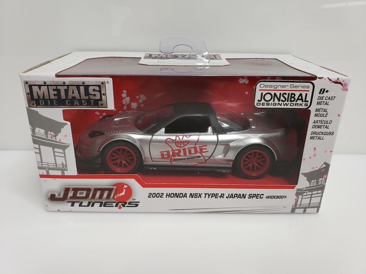 Jada Toys JDM Tuners 2002 Honda NSX Type-R Japan Spec