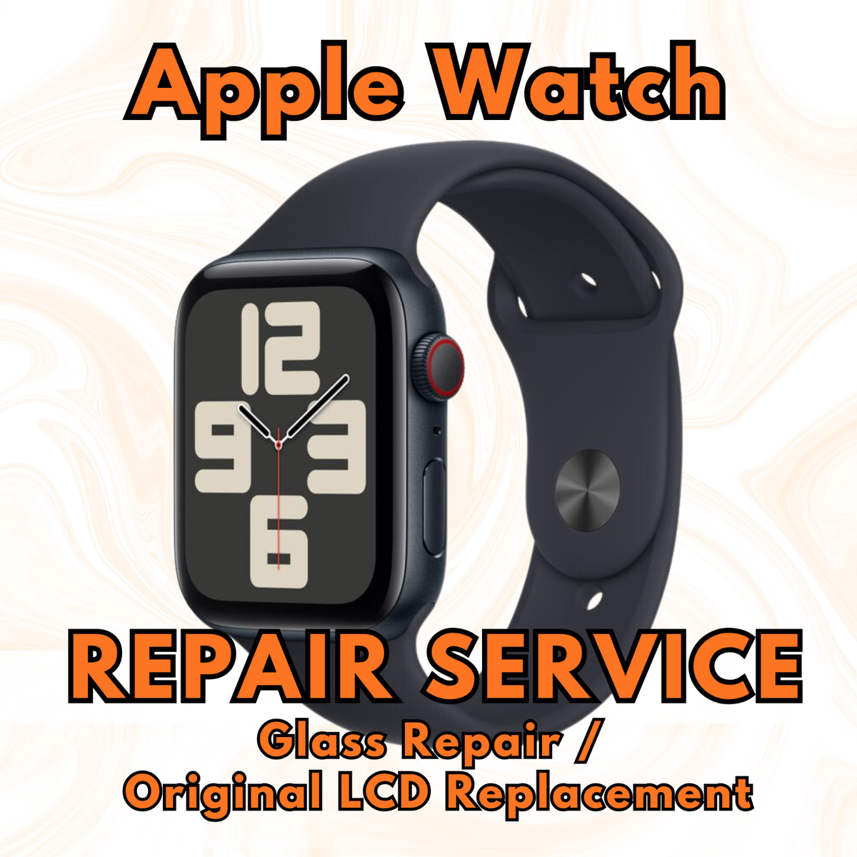 Apple Watch Series Glass Original Screen Replacement Repair Service